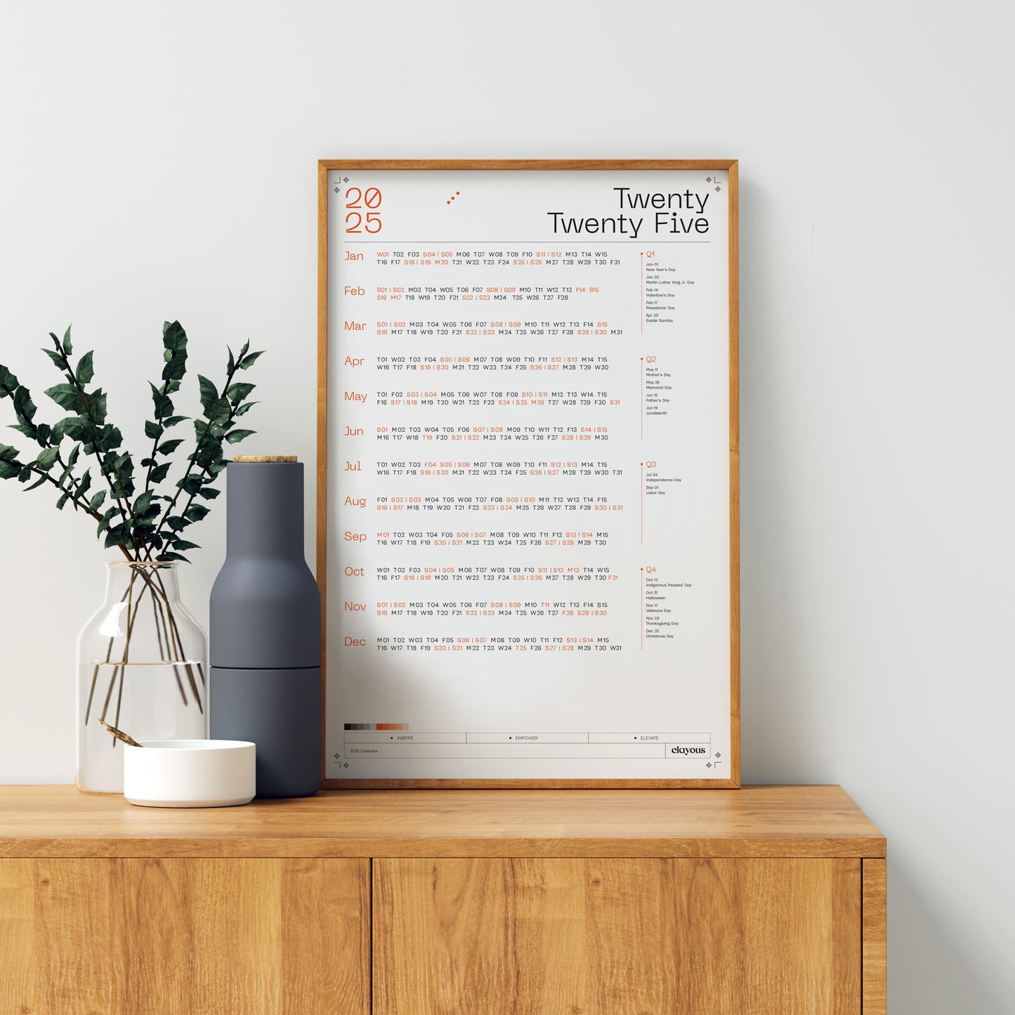 2025 Calendar 01