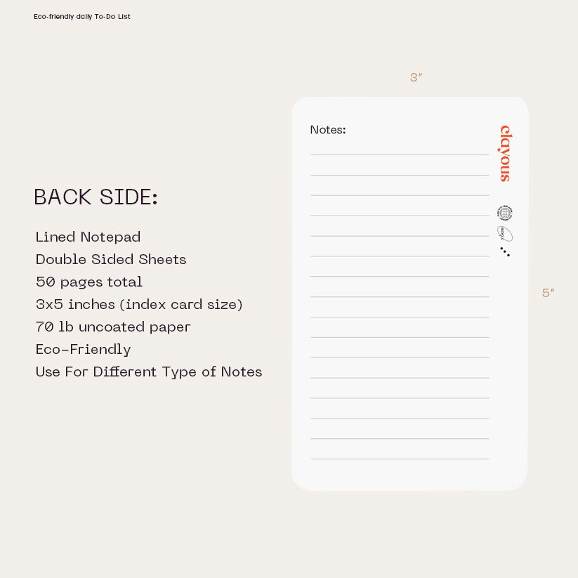 Daily Notepad 3-Pack
