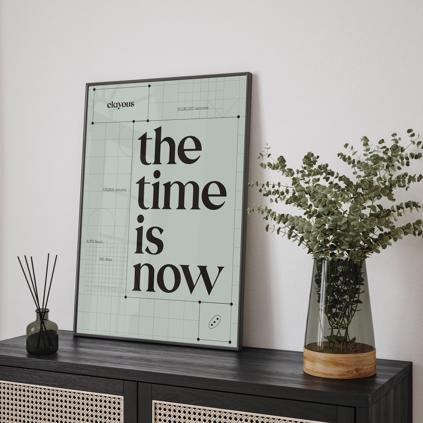 The Time Is Now Poster | Printable | Instant Download pdf