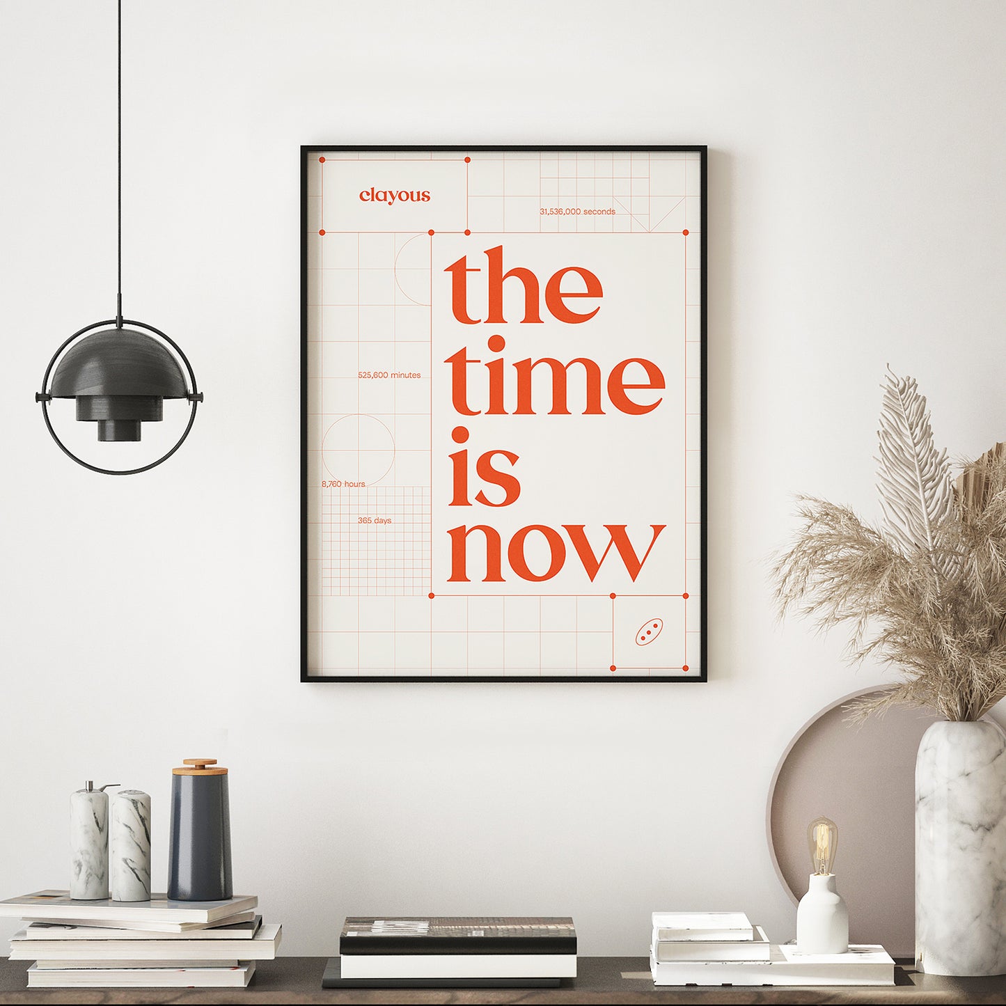 The Time Is Now Poster | Printable | Instant Download pdf